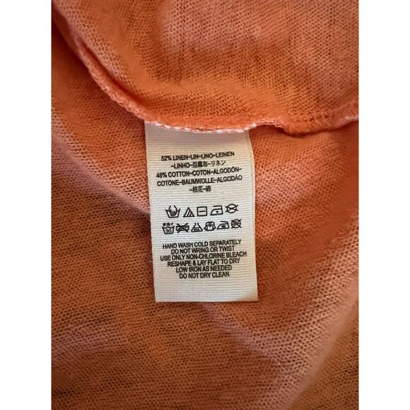 Free People We The Free Boho Summer End Tank Top Papaya Sz Small - Picture 8 of 11